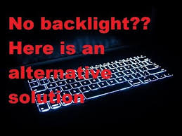 If you can't get your keyboard to light up, check with the manufacturer to make sure it has an illuminated keyboard. No Backlight In Your Keyboard Glow Fluorescent Keyboard Sticker Youtube