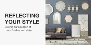 Mirrors can help you create a unique style for your home, open up a small space, and evaluating the style of your home before purchasing a mirror will also help you find the right style, size, and shape of. Mirrors Home Decor The Home Depot