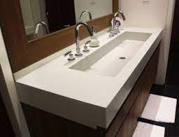 Zale round vessel sink in white add a modern accent to your bathroom vanity add a modern accent to your bathroom vanity with the stylish glacier bay square vitreous china vessel sink in white. Good Screen Bathroom Sink Trough Strategies Badezimmer Waschbecken Tiefes Waschbecken Waschbecken