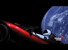 Spacex has posted a live feed from the car in space. Tesla Roadster S Starman On Space Journey After Spacex Launch Youtube