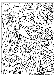A few boxes of crayons and a variety of coloring and activity pages can help keep kids from getting restless while thanksgiving dinner is cooking. New Beautiful Flower Coloring Pages 100 Unique 2021