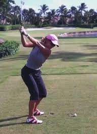 Valeria Ochoa striping a 6 iron like she knows best @Valeria Cervantes  Ochoa | Play golf, Stripe, Women