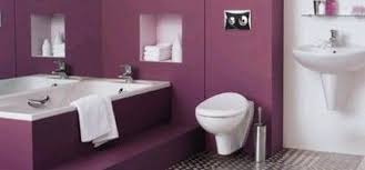 Meileure Salle De Bain Modene 2019 Purple Bathrooms Purple Bathroom Decor Purple Small Bathrooms
