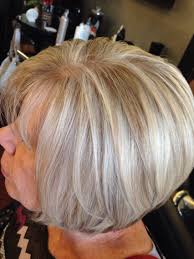See more ideas about hair styles, grey hair color, long hair styles. Short Natural Grey Hair With Blonde Highlights Novocom Top
