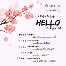 How do you say hello in japanese. Language Pal Let S Learn To Say Hello In Japanese Facebook