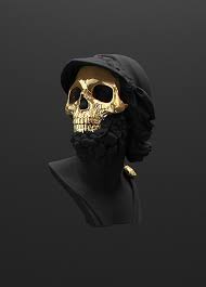 , awesome skull wallpaper hd wallpapers pinterest skull 1080×960. Hd Wallpaper Gold Skeleton Mask Minimalism Black Skull Death Portrait Display Wallpaper Flare