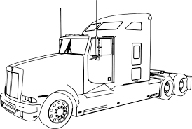 Semi trucks are used to haul things long distances. Semi Truck Coloring Pages Semi Truck Coloring Pages Best Of Gallery Truck Coloring Book Semi Davemelillo Com Truck Coloring Pages Tractor Coloring Pages Semi Trucks