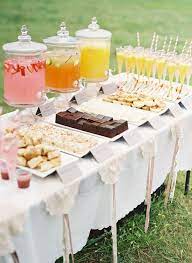 64 Summer Bridal Shower Ideas You Ll Love Wedding Dessert Table Brunch Wedding Summer Bridal Showers