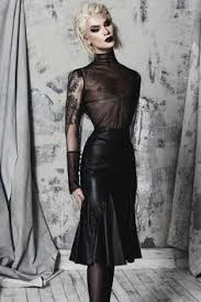 Death becomes her runway theme: Painted By Miss Fame
