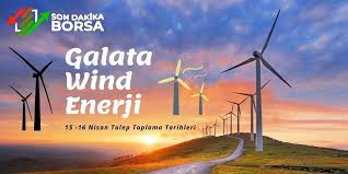 Galata wind enerji ne zaman halka arz olacak, talep toplama tarihleri belli oldu mu araştırmasını yapan yatırımcılar, borsa i̇stanbul'da işlem doğan holding iştiraki galata wind enerji'nin halka arzına yönelik spk'ya ön izin başvurusu yapmıştı. Zjiyvneswu1o5m