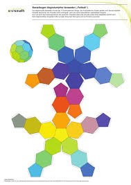 Bastelbogen Set Platonische Korper Fussball Und Kaleidozykel Bauen Konstruieren Bastelbogen Geometricheskie Figury Bumaga Origami Instrukciya