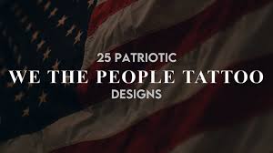 One relatively new amendment to the navy's tattoo policy is that they now allow sailors with sleeve tattoos to attain rank of recruit training command and other recruiting command. 25 We The People Tattoo Design Ideas For Patriots