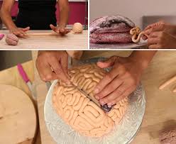 Comment Faire Un Gateau En Forme De Cerveau Fur Halloween Le Resultat Est Cerveau Comment De En Halloween Desserts Sussigkeiten Kuchen Wie Macht Man