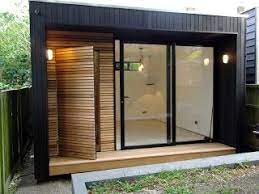 Office In My Garden Contemporary Garden Rooms Small Garden Office House Designs Exterior