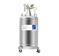 15/30L Self-pressurized Cryogenic Liquid Nitrogen Tank LN2 Dewar Stainless  Steel