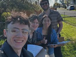 I'm terrible at remembering to take pictures but here are just some of the  canvassing teams we've had out with us in the past couple weeks. We're so  appreciative of all these