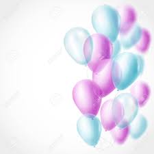 Light Blue And Pink Balloons Background Vector Illustration Royalty Free Cliparts Vectors And Stock Illustration Image 61063669