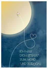 Kinderposter Mit Namen Hab Dich Lieb Bis Zum Mond Und Zuruck Taufe Und Geburt Whatsapp Profilbilder Spruche Liebe