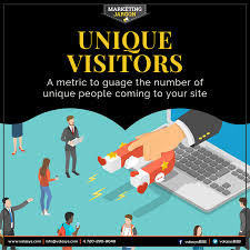 Unique Visitors Landing Page Marketing Greatful
