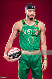 Jayson Tatum Of The Boston Celtics Poses For A Portrait During Nba Jayson Tatum Boston Celtics Boston Celtics Basketball