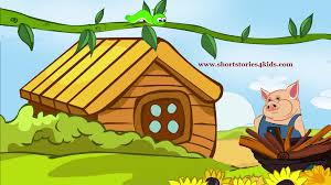 There are 12 printable pages with pictures in either black and white or color. The Three Little Pigs English Short Story For Kids Short Stories For Kids