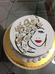 pretty lady face cake cake amazing cakes cakes for women