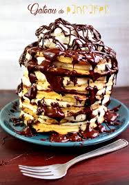 Gateau De Pancakes Vanille Chocolat Pancakes Vanille Chocolat Gateau