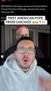 New Pope from Chicago #chicago #chicagotiktok #sports #trending #fyp #viral  #pope #newpope #illinois #whitesox #chicagocubs #chicagobears #chicagonews  #foryoupage