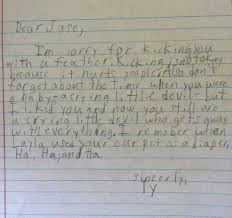 This Kid Was Trying To Apologize But It Came Out Sooooooo Wrong Hilarious Kids Notes Funny Parenting Tweets Funny Kids