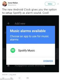 Are there any apps that can access spotify playlists as an alarm? Spotify Now Lets You Set Your Favourite Song As An Alarm But Iphone Users Miss Out Express Digest