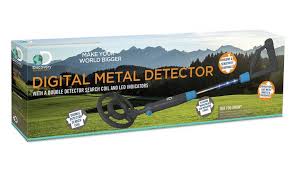 Edu science digital metal detector with screen, sensitivity and volume control. Buy Discovery Adventures Channel Digital Metal Detector Discovery And Science Toys Argos