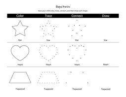 Free interactive exercises to practice online or download as pdf to print. Shapes Practice Worksheets Shapes Worksheets Practices Worksheets Tracing Shapes