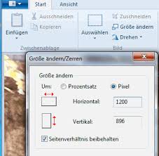 Sie können über programme wie irfanview aber sehr einfach die bildgröße ändern und damit den platzbedarf pro bild deutlich verkleinern. Windows Paint Bilder Verkleinern Zuschneiden Konvertieren Tippscout De