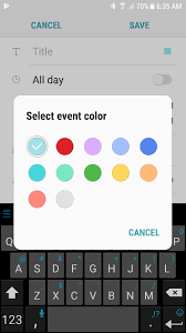 Can T We Change The Color Of Calendar Entries Any More Android Forums At Androidcentral Com