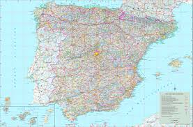 Just as each of its most iconic cities have a unique feel to them, the different regions of spain all offer something completely original. Large Detailed Map Of Spain With Cities And Towns