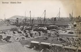 Victoria Dock, Bombay (Mumbai), India ...