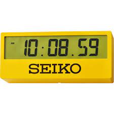 The seiko desk clocks will impress any professional, with alarm, chime or music. Seiko Digital Desk Clock Qhl073y New Ebay