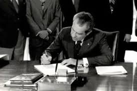 OnThisDay in 1974, President Richard Nixon signed into law the Emergency  Highway Energy Conservation Act, a bill effectively limiting the national  speed limit to 55 miles per hour (mph). This bill required