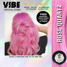 Manic panic® hair colors are ready to use, do not mix with peroxide. Hybrid Colours Rose Quartz Pink Hair Dye Shopee Philippines
