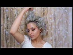hair color transformation metalli silver سلفر صبغ لون الشعر فضي معدني رصاصي gray metallic youtube hair color transformation hair color 4d hair
