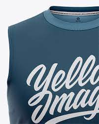 Download Sleeveless Shirt Mockup In Apparel Mockups On Yellow Images Object Mockups