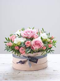 Pink Surprise With Bramble Bear Interflora Fresh Flowers Arrangements Flower Arrangements Simple Pink Flower Arrangements