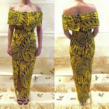 Samoan Style Polynesian Dress Samoan Dress Island Style Clothing