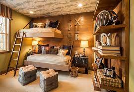 It's not just about paint and wallpaper, you can be playful with kids' bedroom design by factoring in a mural. Rustic Kids Bedrooms 20 Creative Cozy Design Ideas