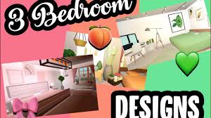 Hey everyone this is a cool dining room bloxburg idea. 3 Bedroom Designs In Bloxburg 5x4 5x5 5x6 Starrysaturdays Youtube