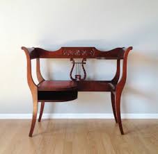 Mahogany Telephone Chair Retro Home Decor Vintage Telephone Table Refinishing Furniture