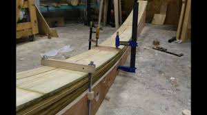 Travail Du Bois Construction D Une Poutre En Lamelle Colle Youtube