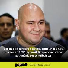 Depois de posar de herói ao acabar com a taxa do lixo e suspender o REFIS,  programa que permitia renegociar dívidas com descontos e parcelamentos, o  prefeito Abílio Brunini agora mostra outra