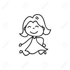 Every kid needs to try their hand at van gogh's sunflower drawings. Kids Drawing Girl