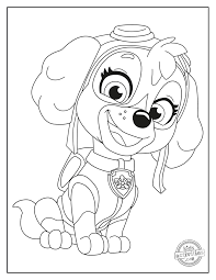 Bring these brave pups into your silly celebration with this paw patrol coloring page from coloring home. Best Paw Patrol Printables Of All Time Kids Activities Blog